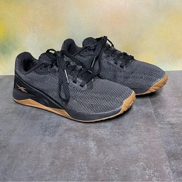 Reebok Nano X1 Women's Training Shoes Black/Gum Size 6.5 - Picture 2 of 16